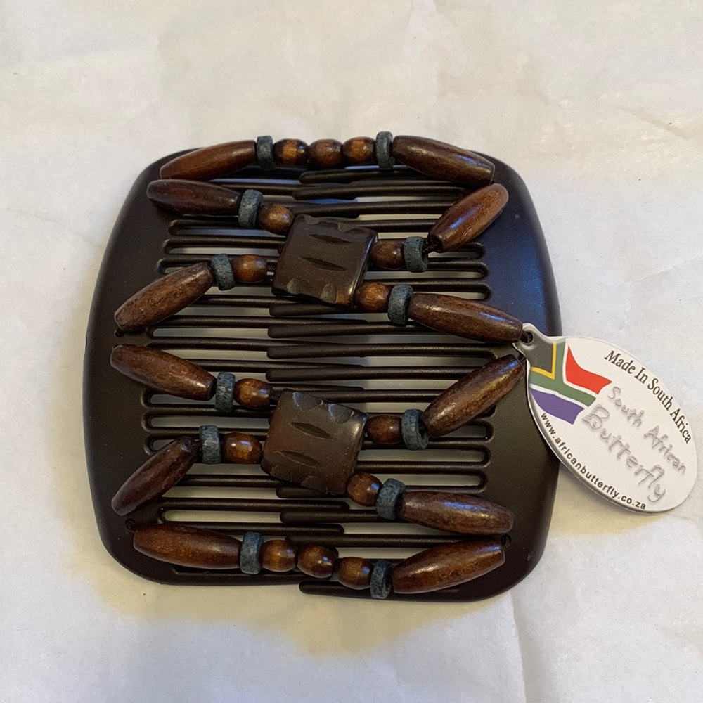 Hair Comb -Eco-friendly, handmade, fair-trade - South African Butterfly